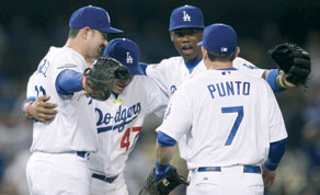 Adrian Gonzalez smashes three-run home run in debut to lead