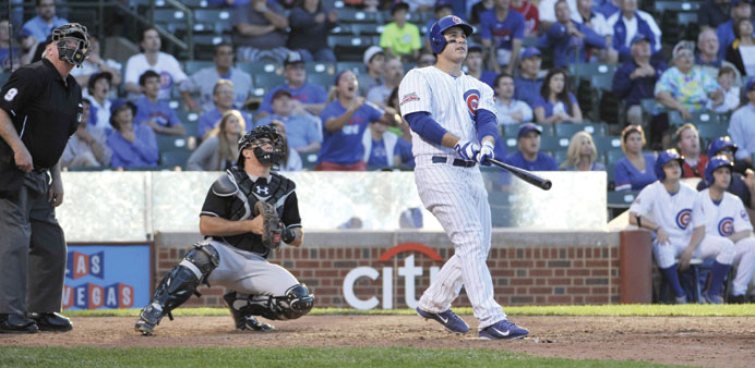 Chicago Cubs snap a 4-game skid with a win over the Cleveland