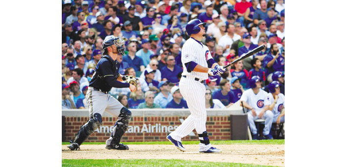 Cubs' Kyle Schwarber - Los Angeles Times