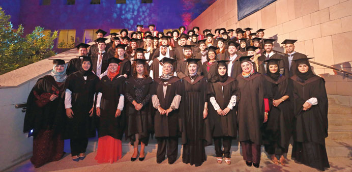  The graduates of UCL Qatar.