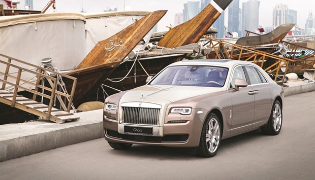 The one-of-one Rolls-Royce Ghost Dhow Edition.