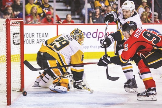 Gaudreau nets shootout winner as Flames beat Jets 4-3