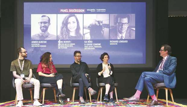 A panel discussion during the event.