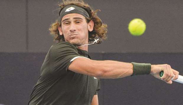 South Africau2019s Lloyd Harris beat top seed Dominic Thiem in Dubai Duty Free Tennis Championships for his first win over a top 5 player.