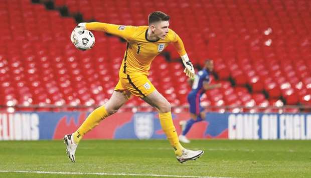 Englandu2019s Nick Pope.