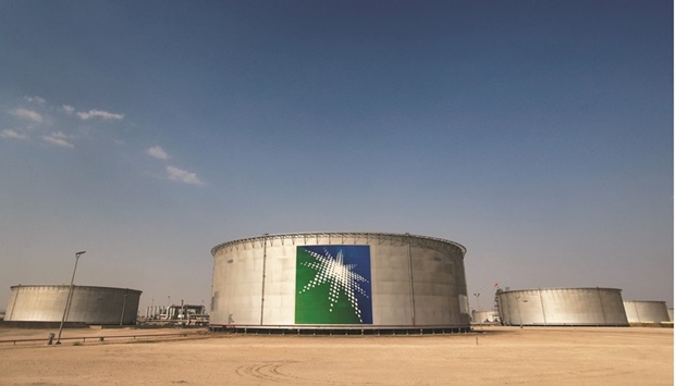 A view of oil tanks at Saudi Aramco oil facility in Abqaiq. Saudi Arabia, at the heart of global supply as the worldu2019s largest exporter, is spending billions to raise crude production capacity and pump more natural gas.