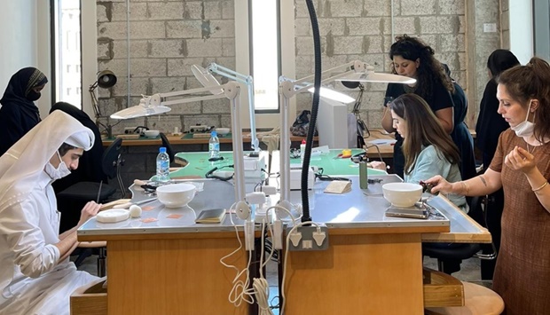 The jewellery-making workshop that took place between February 28 and March 2, witnessed the participation of seven promising talents. 
