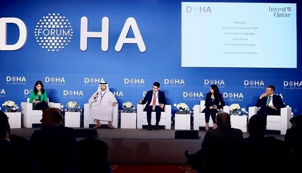 The Deputy Prime Minister and Minister of Foreign Affairs of the Republic of Kazakhstan Mukhtar Tleuberdi participates in  Doha Forum 2022.