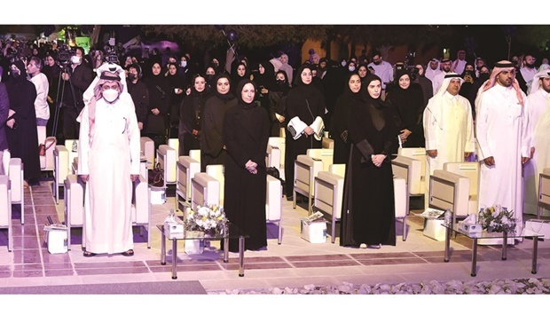 The ceremony was attended by a number of honorary guests, senior university officials, faculty members and university employees, QU alumni, and other dignitaries and officials.