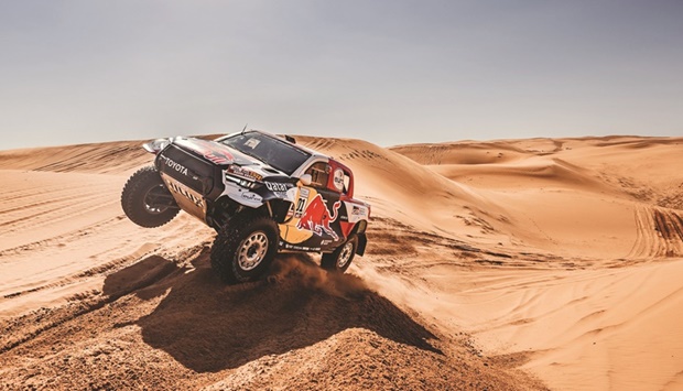 Nasser al-Attiyah is the early leader in the race to become the first World Rally-Raid champion.