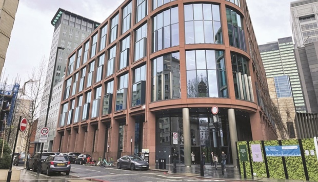 The building containing the offices of Gazprom Marketing & Trading in London. A subsidiary of Russian state-run Gazprom is one of the countryu2019s biggest gas suppliers, providing more than a fifth of UK  commercial gas volume.