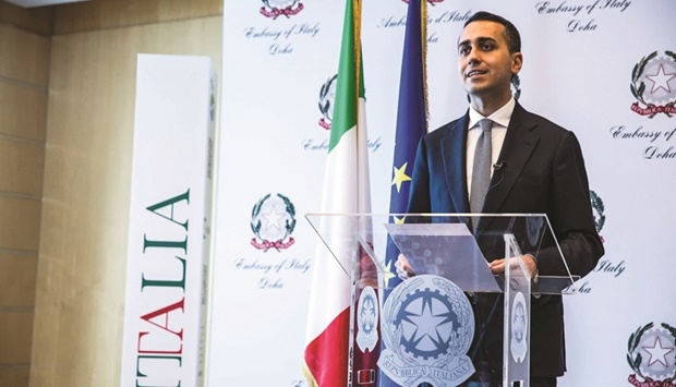 Luigi Di Maio, Italian Minister of Foreign Affairs and International Co-operation