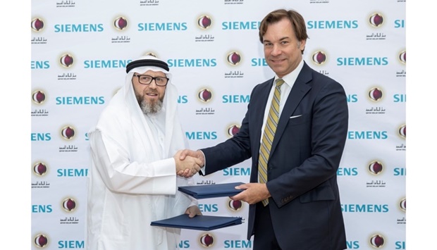 Qatar Solar Siemens cement pact