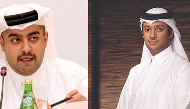 Sheikh Mohamad (left) and al-Subeai: Outstanding performance.