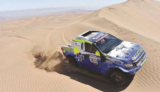 Chileu2019s Hernan Garces is taking part in a DMAS South Racing Ford Ranger.