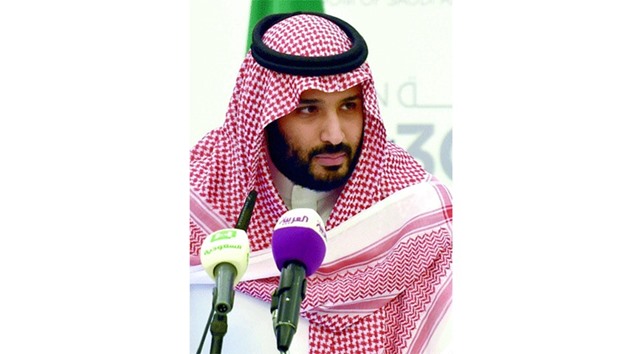 Saudi Deputy Crown Prince Mohamed bin Salman.