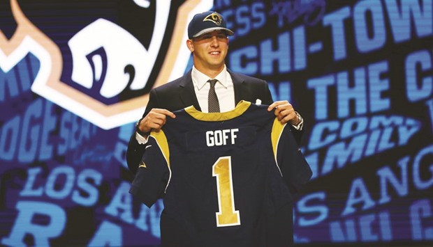 Jared Goff (QB), Pick 1: Los Angeles Rams