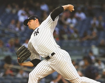 After being hit by comebacker, Yankees' Jordan Montgomery says