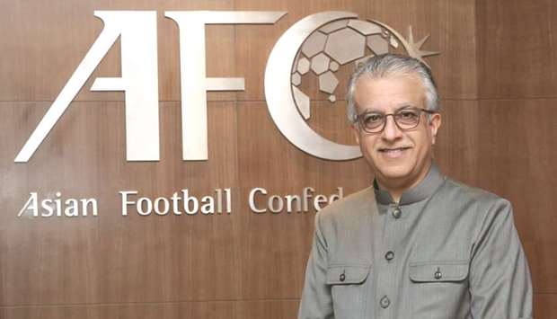 President of the Asian Football Confederation (AFC) Sheikh Salman bin Ibrahim al-Khalifa