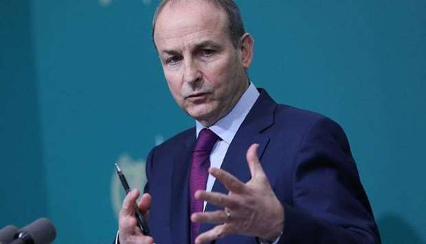 (File photo) Irish Prime Minister Micheal Martin. (AFP)