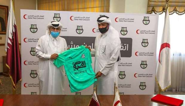 QRCS, Al-Ahli SC sign agreement for humanitarian cooperationrnrn