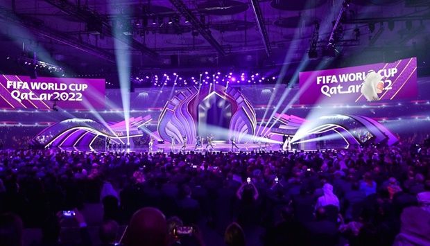 Qatari and Arab culture were showcased throughout the glittering ceremony, which witnessed the final draw for the FIFA World Cup Qatar 2022 at Doha Exhibition and Convention Centre.