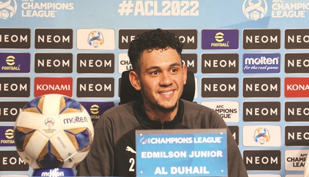 A second-half hat-trick from Edmilson Junior helped Al Duhail beat Pakhtakor in the AFC Champions League on Thursday.