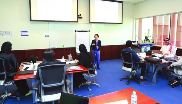 A session during the executive programme.