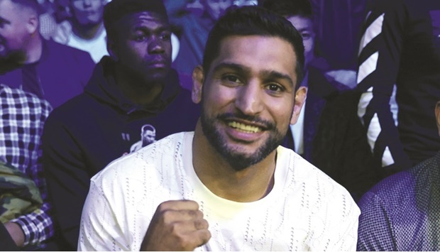 Former world champion boxer Amir Khan