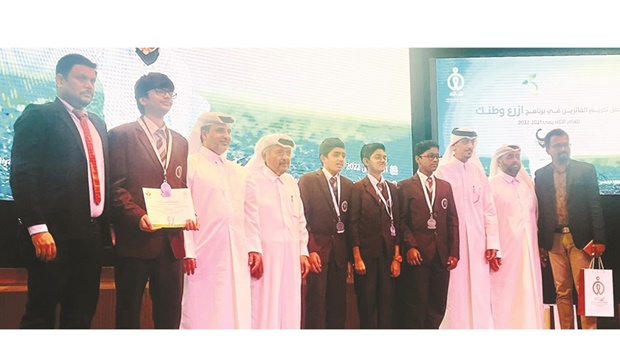 Birla Public School earned the second place in Farm Your Country Programme 2021-2022, organised by Alfaisal Without Borders Foundation, a non-profit organisation under the patronage of HE Sheikh Faisal bin Qassim al-Thani, to provide innovative education for students in Qatar.