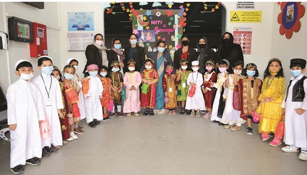 The celebration helped the students to know more of one of the most prominent traditions deeply rooted in Qatari folklore. They