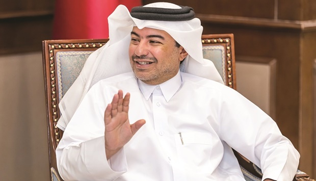 President of the Investment and Trade Court Judge Khalid bin Ali al-Obaidly.