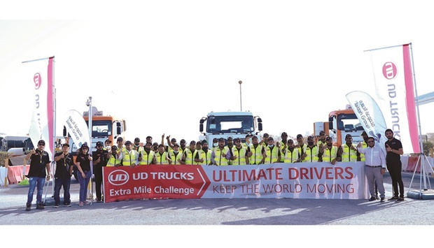 A total of 35 participants from different companies invited by Jaidah Group demonstrated their finest driving skills and competed for the coveted prize of a trip to UD Trucksu2019 factory in Ageo, Japan where the global final of the contest will be held in October 2022.