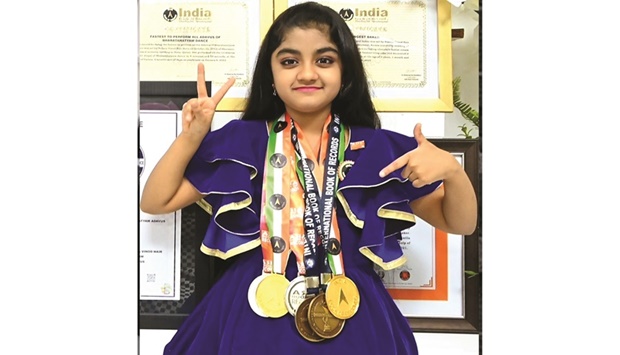 Nehara holds the 'youngest baker' national record from the India Book of Records and the 'youngest cake baker' world record by the International Book of Records.