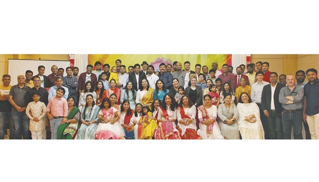 The Central Indian Association of Qatar celebrated Holi, the festival of colours. Praveen Buyyani was the chief guest. Punjabi singer Mohinder Jalandhary regaled the crowd.