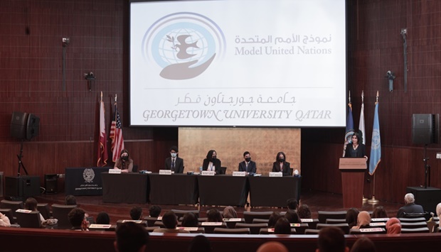 The 17th annual Model United Nations conference.