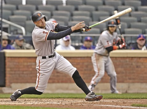 Madison Bumgarner allows 1st-inning HR in San Francisco Giants' 4-3 win  over Cincinnati Reds