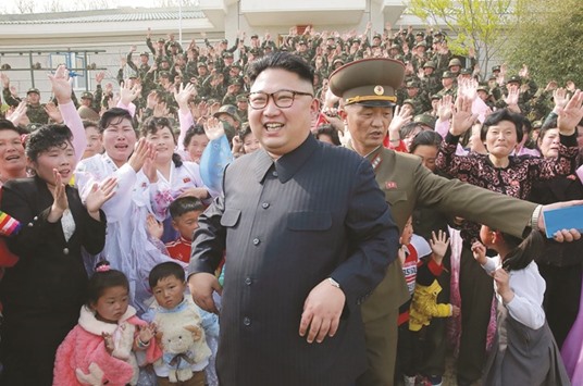 North Korean leader Kim Jong-un.