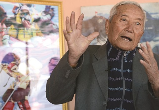 Min Bahadur Sherchan was on a bid to reclaim a title that he lost to Japanese mountaineer Yuichiro Miura in 2013.