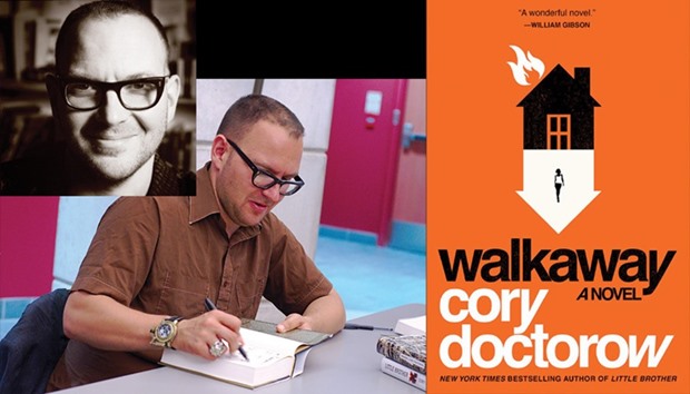 MULTIFACETED: Cory Doctorow is a science fiction author, activist, journalist and blogger.  (BELOW) CELEBRATED: Cory Doctorow signing a book.