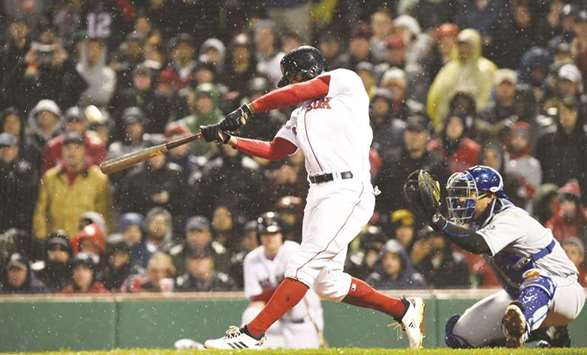 Red Sox shortstop Xander Bogaerts is on a historic hitting streak