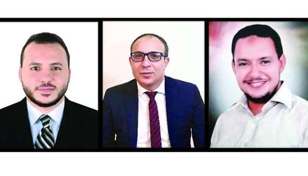 Dr Mohamed Khalaf, Dr Chedli Baya Chatti and Dr Mahmoud Radwan