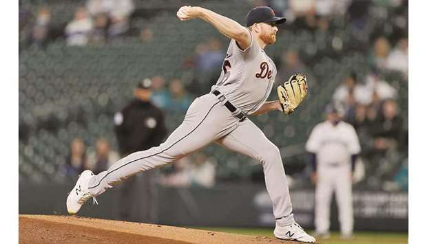 MLB: Tigers' Spencer Turnbull throws no-hitter vs. Mariners