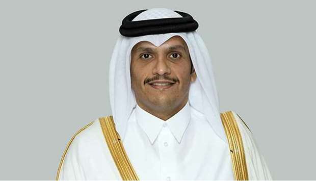 HE the Deputy Prime Minister and Minister of Foreign Affairs Sheikh Mohammed bin Abdulrahman Al-Thani