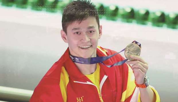 Chinau2019s star swimmer Sun Yang