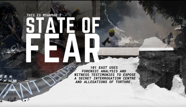 The interactive project, 'This is Myanmaru2019s State of Fear', was announced as the winner in the Best Designed Site and Best Campaigning/Investigative Journalism categories.