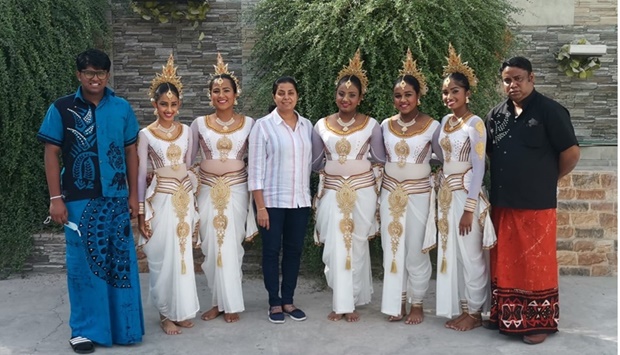 A group of Sri Lankan artistes were among the community members honoured by the Sri Lankan Co-ordinating Committee (SLCC) Qatar for their participation in the community activations during the finals of the FIFA Arab Cup Qatar 2021 at Al Bayt Stadium in Al Khor.