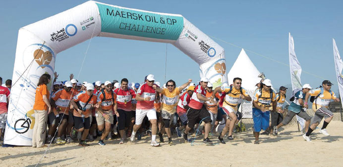 Maersk Oil & Qatar Petroleum Challenge last year.