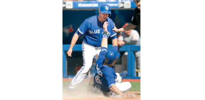 Munenori Kawasaki Walk-Off  Munenori Kawasaki delivered one of