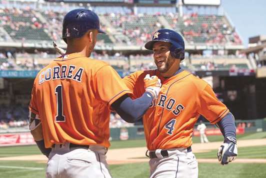 George Springer homers twice in Blue Jays' win over Astros
